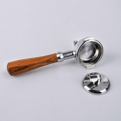 3-in-1-Siebträger 4Barista 58 mm – E61 (Holzgriff)
