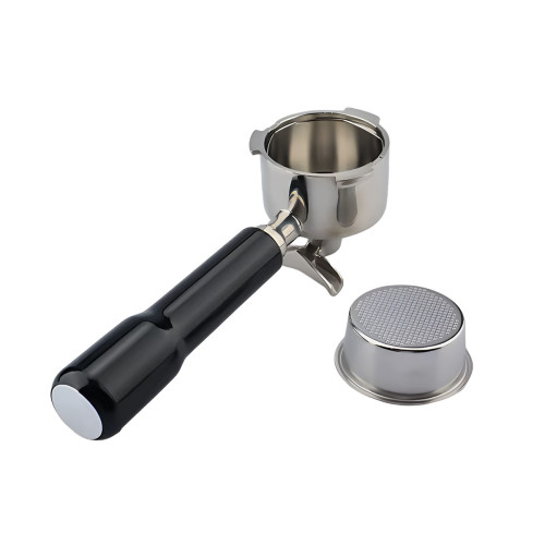 Siebträger mit Doppelauslauf 4Barista 51 mm – De’Longhi Dedica (schwarzer Griff)