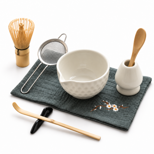 FAQ - Fragen zum Produkt  Matcha set 4Barista (white) – ein Set aus Keramik zur Zubereitung von Matcha-Tee 