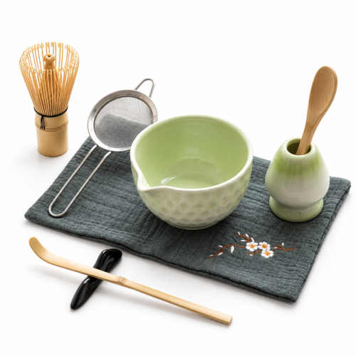 Bewertungen Matcha set 4Barista (light green) – ein Set aus Keramik zur Zubereitung von Matcha-Tee Bewertungen Matcha set 4Barista (light green) – ein Set aus Keramik zur Zubereitung von Matcha-Tee