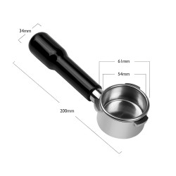 Bodenloser Siebträger 4Barista – Bottomless Portafilter double 54 mm