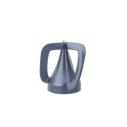 Ersatz-Vollkunststoffkopf (Schaber) double 58 mm - 4Barista Elektrisch Knock box