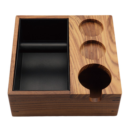 Tamper Station mit Knock box 4Barista