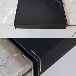 Unterlage unter den Tamper und Hebel 4Barista – Eckquadrat