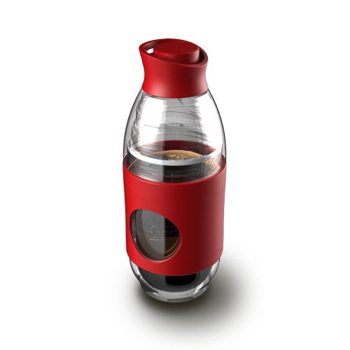 Kaffeemaschine Cafflano Go-Brew - rot