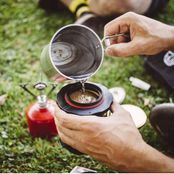 Kaffeemaschine Cafflano Kompact - schwarz