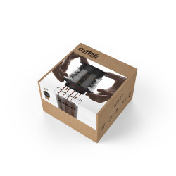 Kaffeemaschine Cafflano Kompact - schwarz