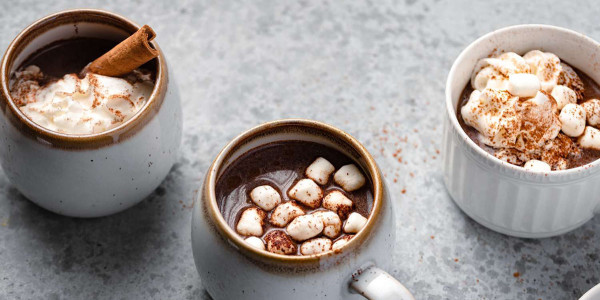 Kakao oder heiße Schokolade