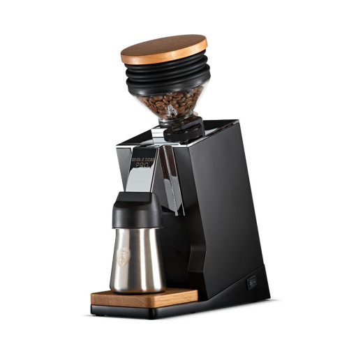 Eureka Mignon Single dose PRO Black & Oak | Automatische Kaffeemühle