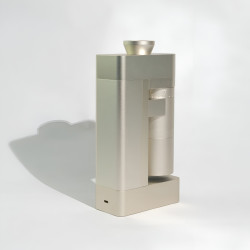 Femobook A5 (champagne gold) – elektrische Kaffeemühle