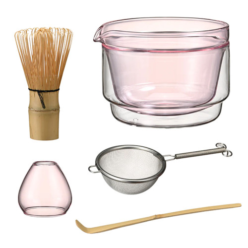 Hario Matcha-Set (pink)