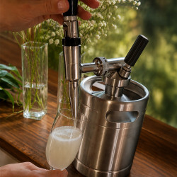 Nitro Cold Brew 2L Edelstahl Mini Fass 4Barista
