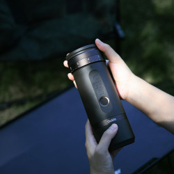 Outin Fino - elektrische Kaffeemühle (Tundra Brown)