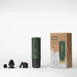 OutIn Nano 2 (Forest green) - Reisekaffeemaschine