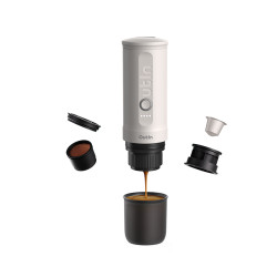 Outin Nano (Pearl White) - Reisekaffeemaschine