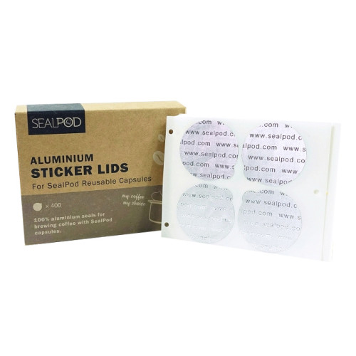 Ersatzdeckel SEALPOD 400 Stücke für Nespresso® Kaffeemaschinen - Kaffeezubereitung