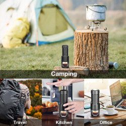 Reisekaffeemaschine Staresso PRO | SP-200 (schwarz)