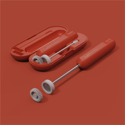 Subminimal NanoFoamer GO (terracota) – Milchaufschäumer