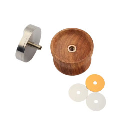 Distributor für Kaffee 4Barista mit Holzgriff - 58 mm