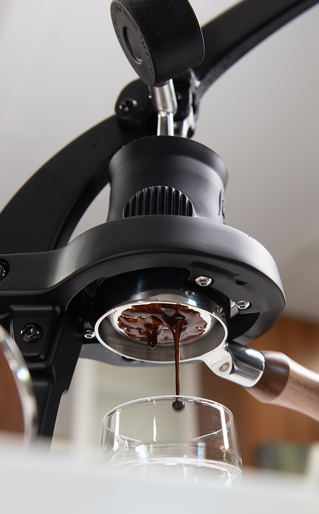 Mechanische Kaffeemaschine