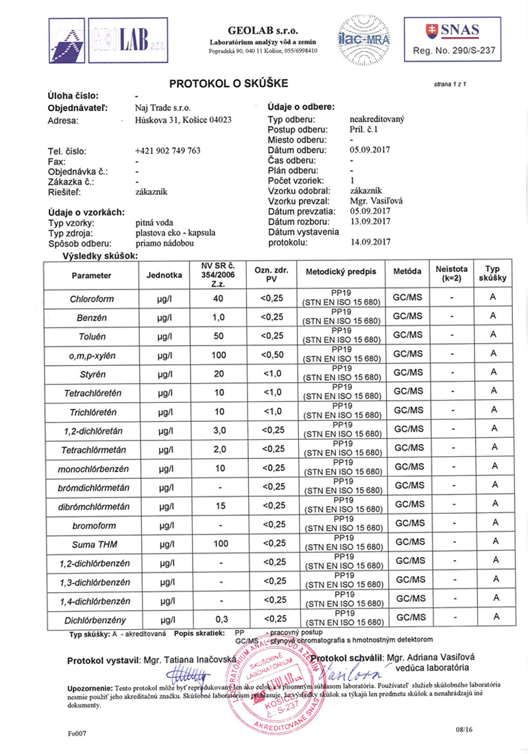 Öko-Kapsel-Zertifikat