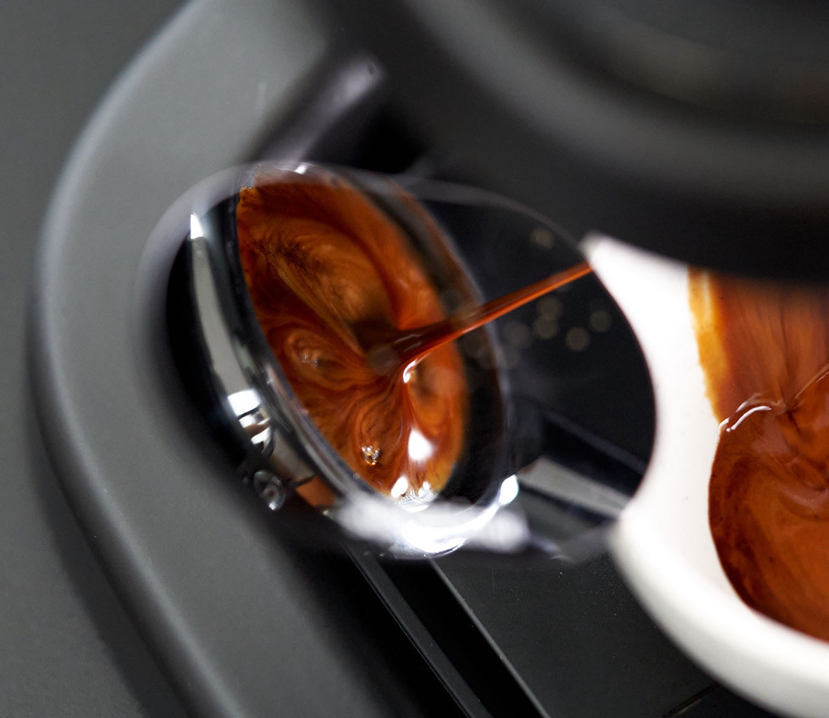 Café-Ausstattung - Espresso mirror